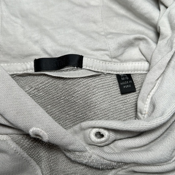 Women’s Anthony Thomas Melillo Cowl Neck Long Sleeve Hoodie sz M/L - Picture 2 of 6